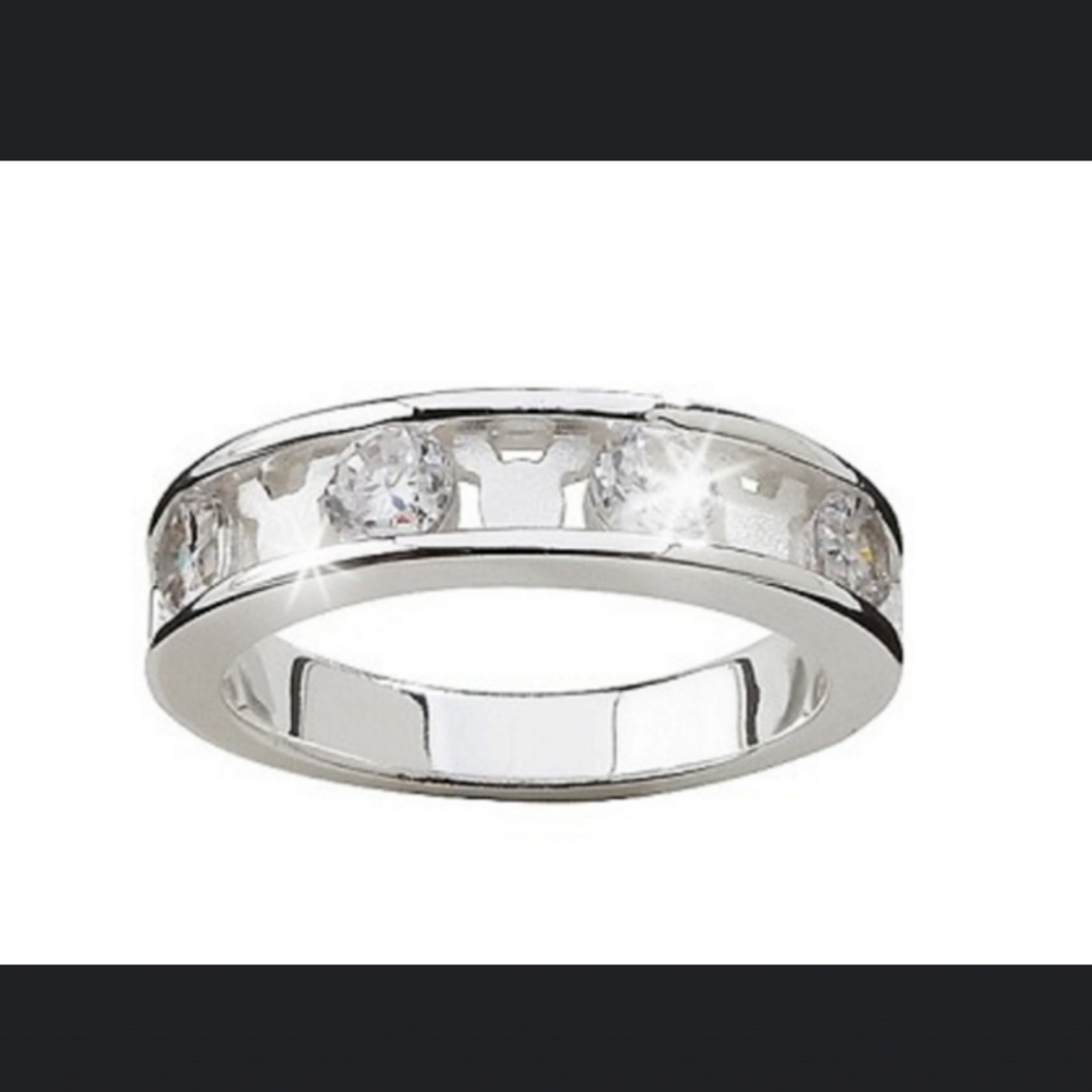 🌼 Disney Mickey's ears silver zirconia ring🌼